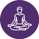 Meditation icon.