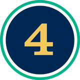 Number four icon