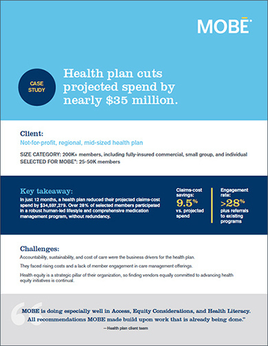 MOBE case study thumbnail