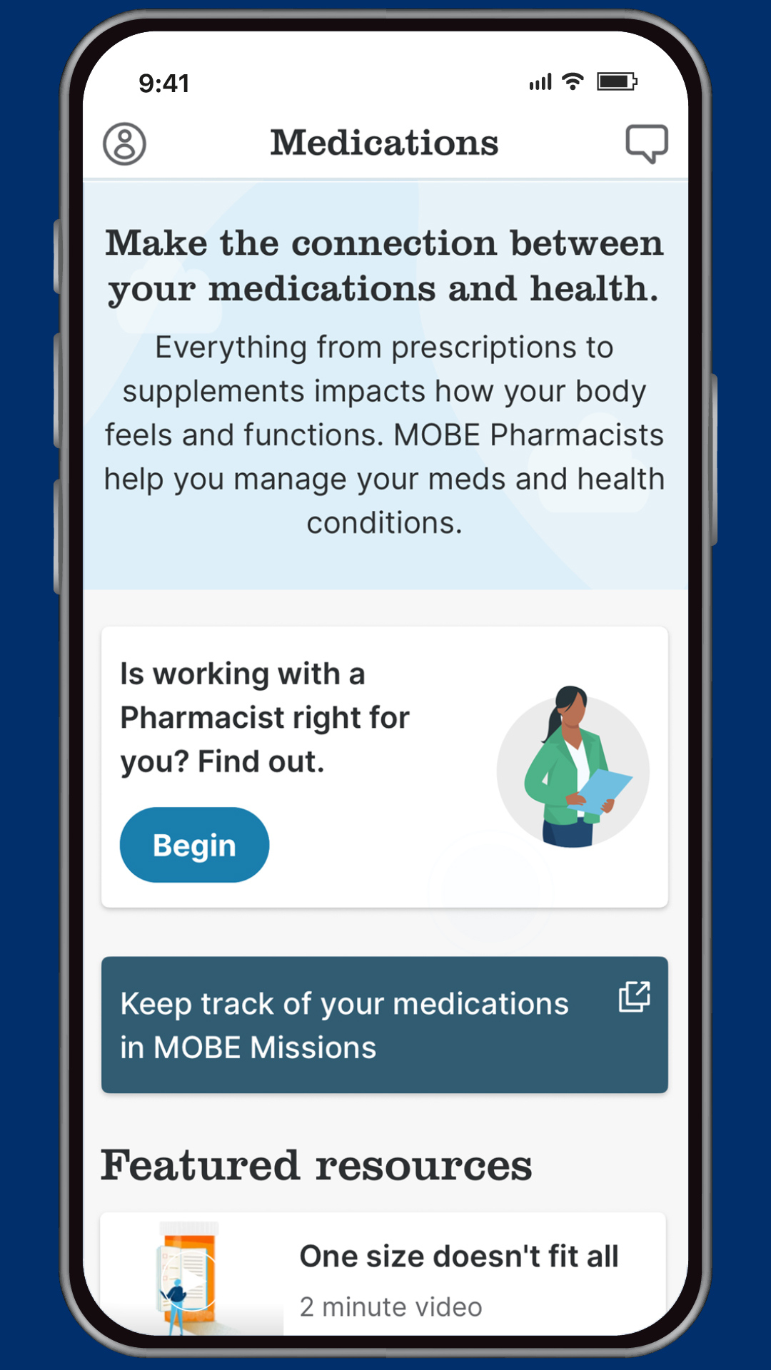 Medications App Screen