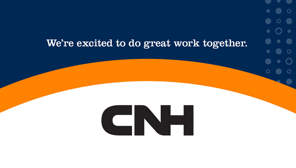We're excited to do great work together: MOBE and CNH.