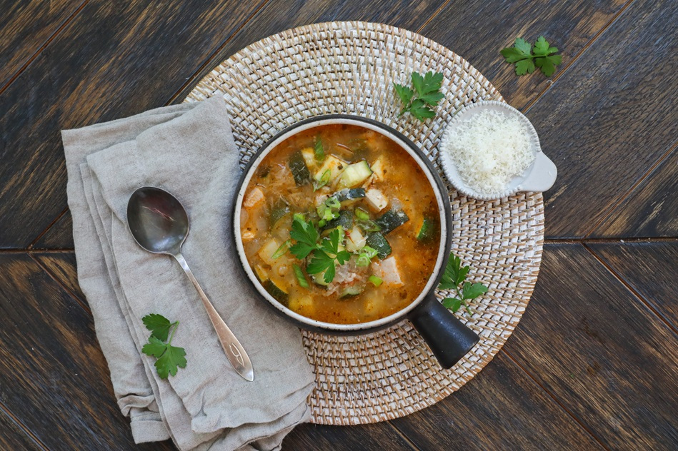 Recipe Zucchini Potato Chicken Stew thumb