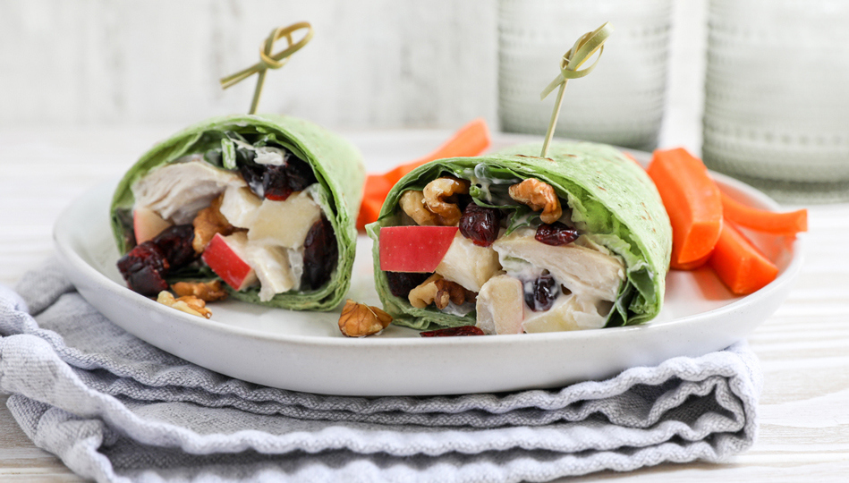 Recipe Chicken Salad Wrap Hdr