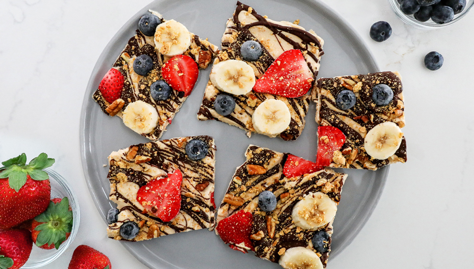 Chocolate peanut butter bark