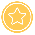 Satisfaction star icon